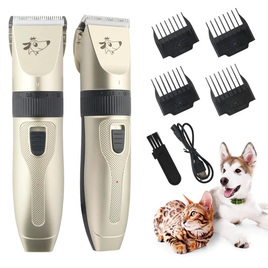 Cat Dog Professional  Hair Clippers  Trimmer Set Cordless Rechargeable.