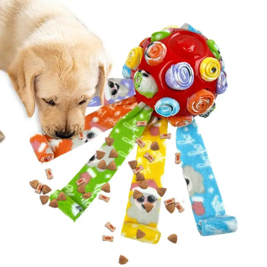 Colorful Pet Snuffle Ball