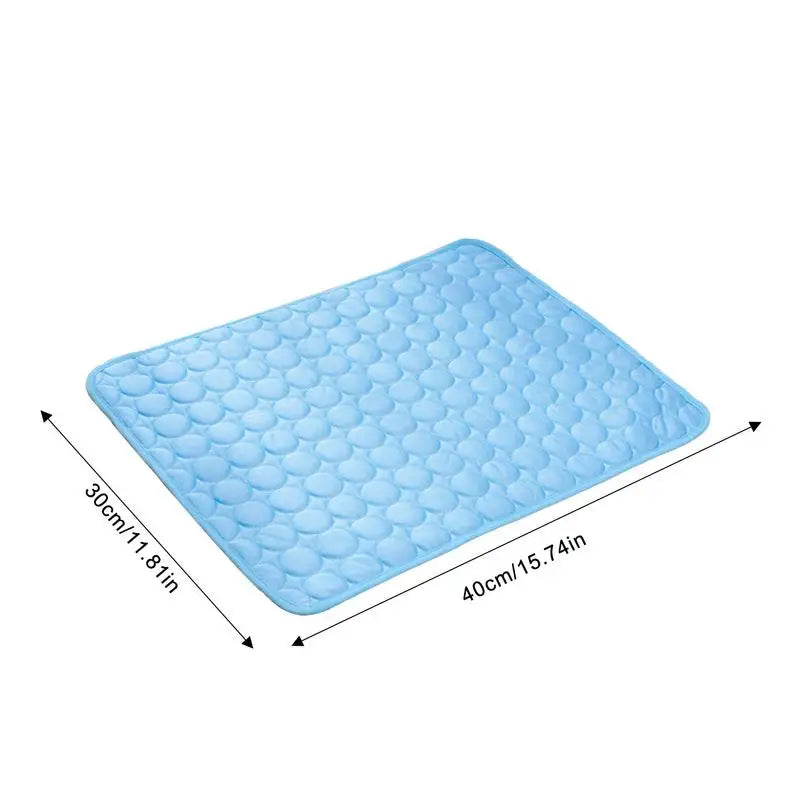 Dog Cooling Mat Pet Summer Cooling Mat Summer Ice Pads For Crate Kennel Bed Sofa Dog Bed Mats Crate Pad Pet Supplies For Dogs