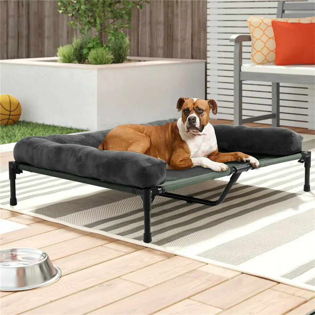 Dog Bed for Dogs and Cats Indoor Outdoor  L XL 2XL