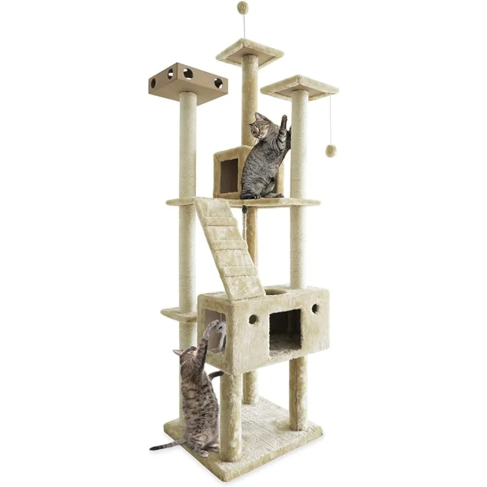 Scratching Wheel Cat Condo