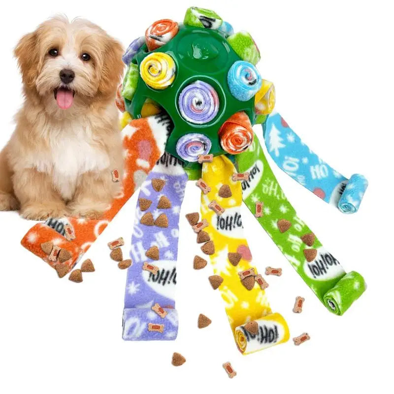 Colorful Pet Snuffle Ball